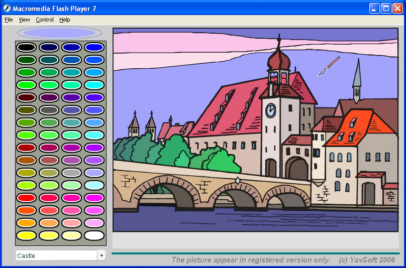Online Magic Colouring Screenshot