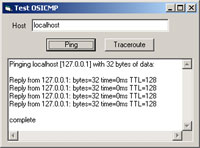 OstroSoft ICMP Component Screenshot