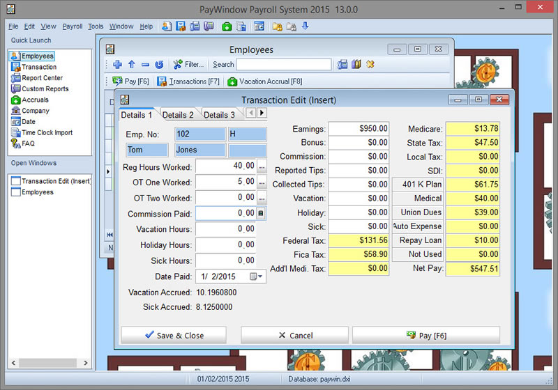  PayWindow Payroll Systems 2010.v8.0.15