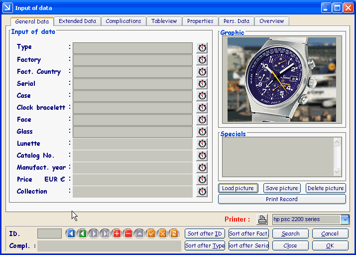 PC-CHRONO32 Screenshot