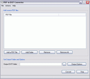 PDF to DXF Converter Any Screenshot