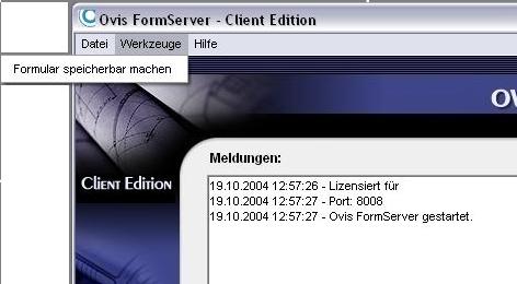 pdfFormServer Screenshot