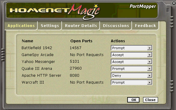 Port Mapper Screenshot