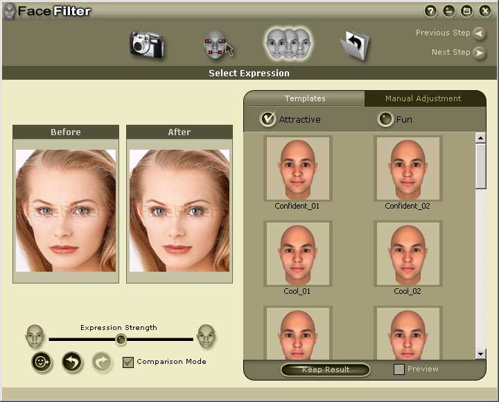 Reallusion FaceFilter - Photo Editor Screenshot
