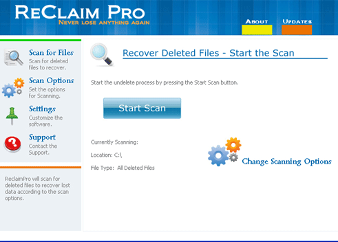 ReClaim Pro Screenshot