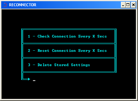 Reconnector Screenshot