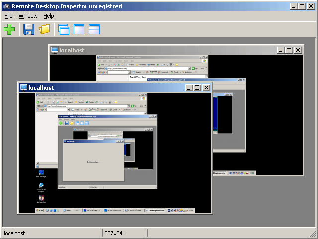 Remote Desktop Inspector Screenshot