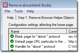 Remove about:blank Buddy Screenshot