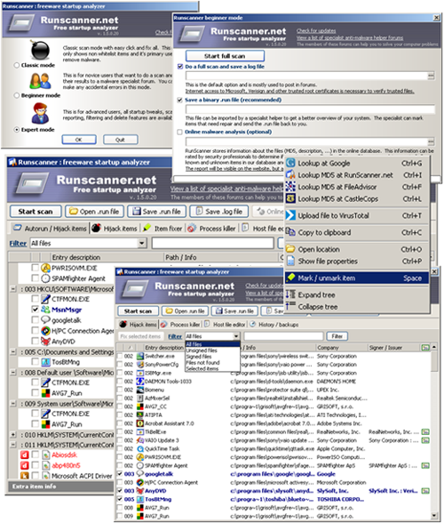 Runscanner Screenshot