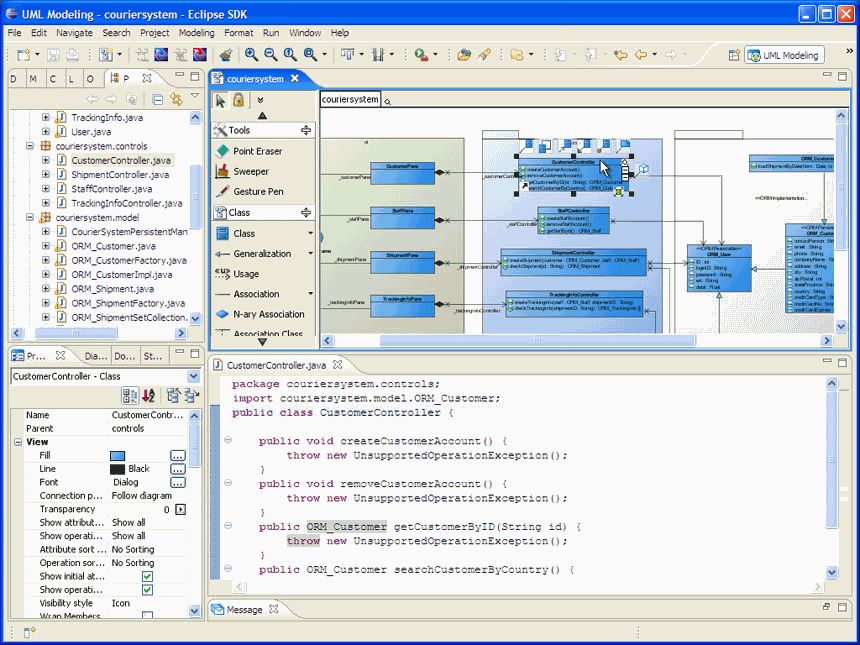 SDE for Eclipse (LE) for Windows Screenshot