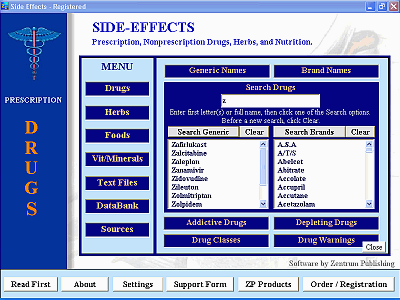 Side-Effects Screenshot