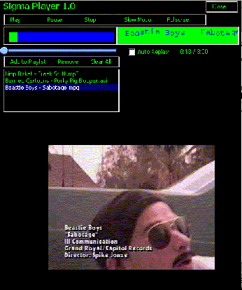 Sigma Player Screenshot