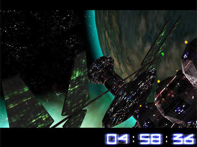 Space Trip 3D Screensaver Screenshot