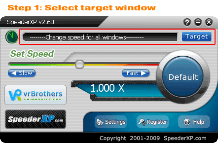 SpeederXP Screenshot