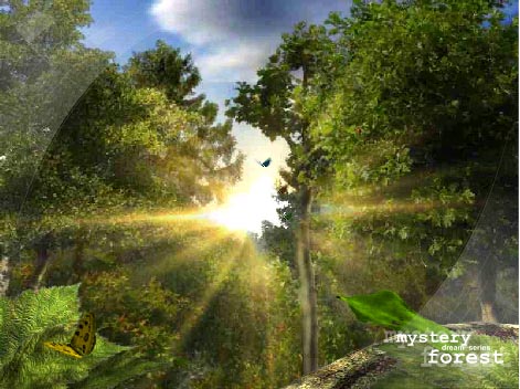 SS Mystery Forest - Animated Desktop Screensaver Screenshot
