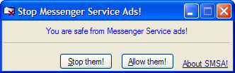 Stop Messenger Service Ads! Screenshot
