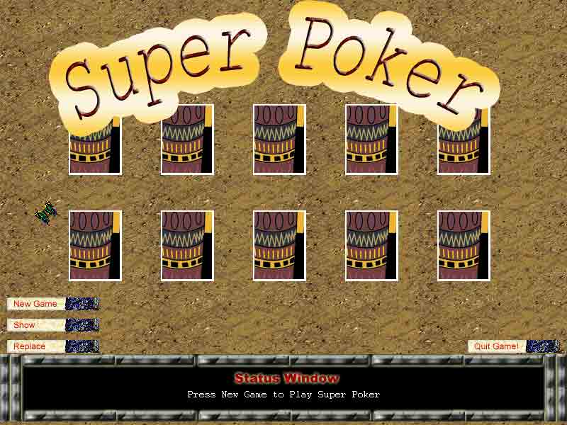 Super Poker - AI Game Screenshot