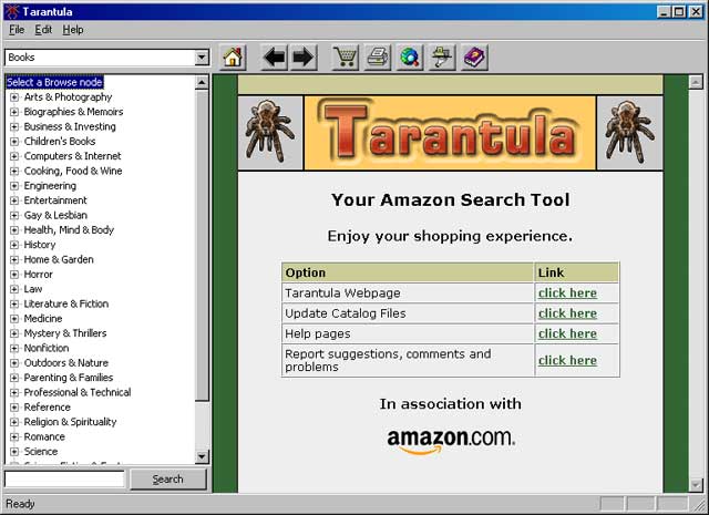 Tarantula Screenshot