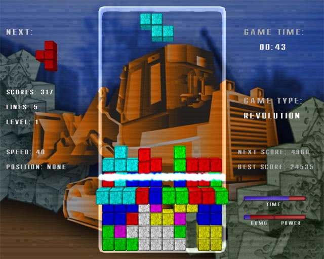 Tetris Revolution Screenshot