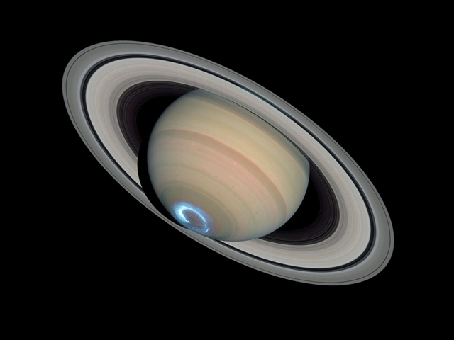 The Great Planet Saturn Screensaver Screenshot