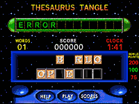 Thesaurus Tangle Jr Screenshot
