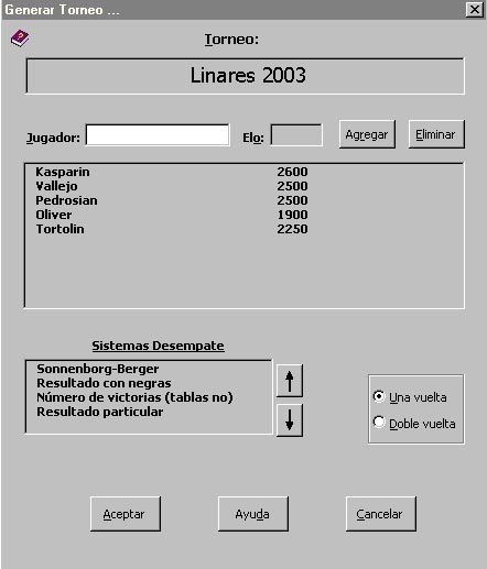 Torneos Ajedrez Screenshot