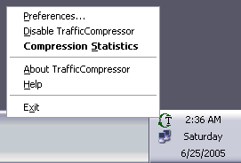 TrafficCompressor Screenshot