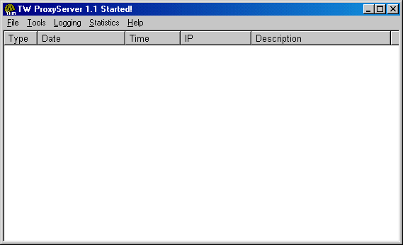 Twilight Utilities Proxy Server Screenshot
