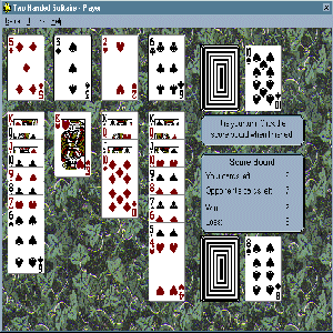 Two Handed Solitaire Screenshot