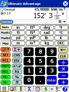 Ultimate Advantage Calculator Screenshot