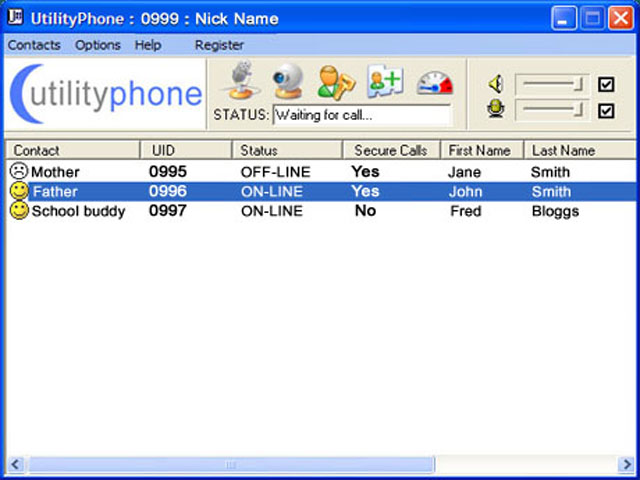 Utility Phone Screenshot