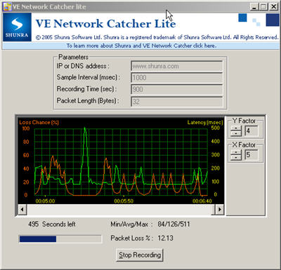 VE Network Catcher (Lite) Screenshot