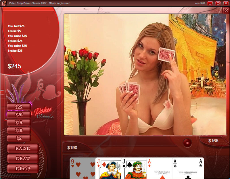 Video Strip Poker Classic Screenshot