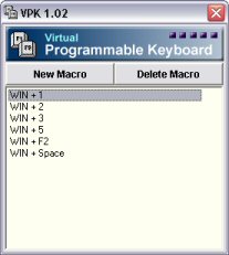 Virtual Programmable Keyboard Screenshot