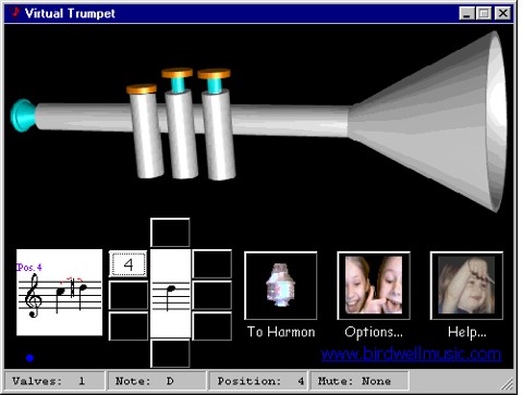 Virtual Trumpet Screenshot