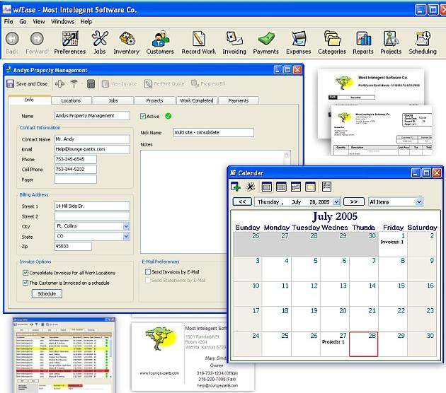 w/Ease Small Business Software Screenshot