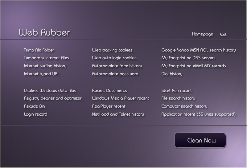 Web Rubber Screenshot