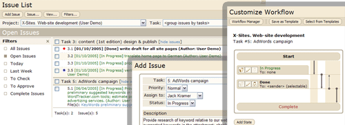 WebAsyst Workflow Management Software Screenshot