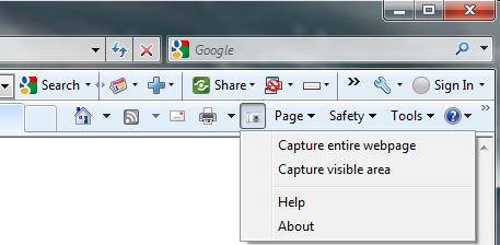 WebPage Captor Screenshot
