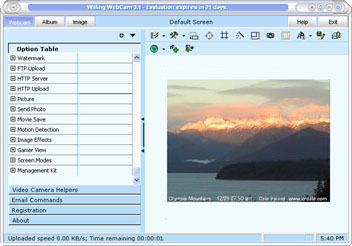 Willing Webcam Lite Screenshot