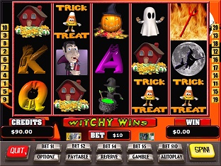 Witchy Wins Slots / Pokies Screenshot