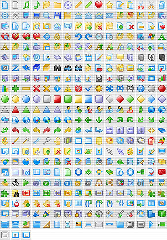 XP Artistic Icons Collection Screenshot
