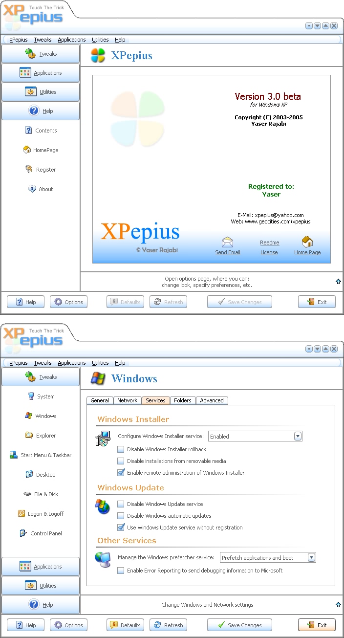 XPepius Screenshot