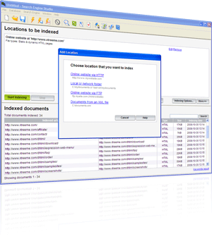 Xtreeme Search Engine Studio Screenshot