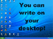Desktop Notepad Screenshot