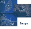 From Space to Earth - Europe Screen Saver Picture