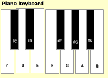 Online piano Screenshot
