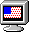 American Flag Screen Saver Icon