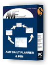 AMF Daily Planner and PIM Icon