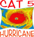 Cat 5 Hurricane Screensaver Icon